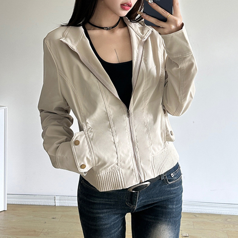 hot Free delivery designer coat for women High waisted outerwear for slimming in spring and autumn fashion