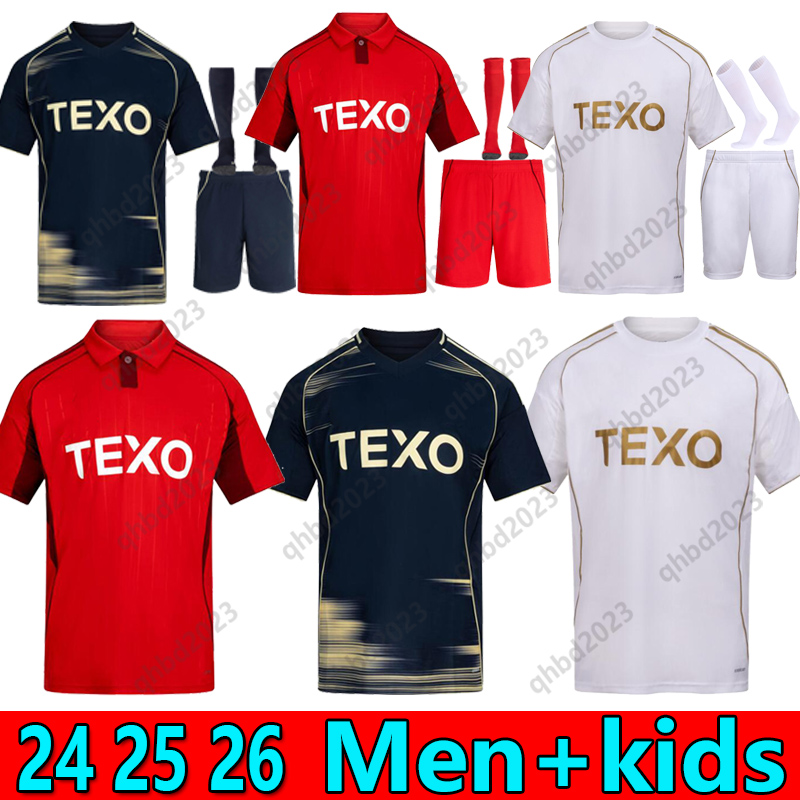 25 26 AbeRDeeN Soccer Jerseys McGRATH CLARKSON JENSEN MacKENZIE DEVLIN BARRON DUK 2025 2026 Home Football Shirts Man kdis kit Short Sleeve Uniforms tops