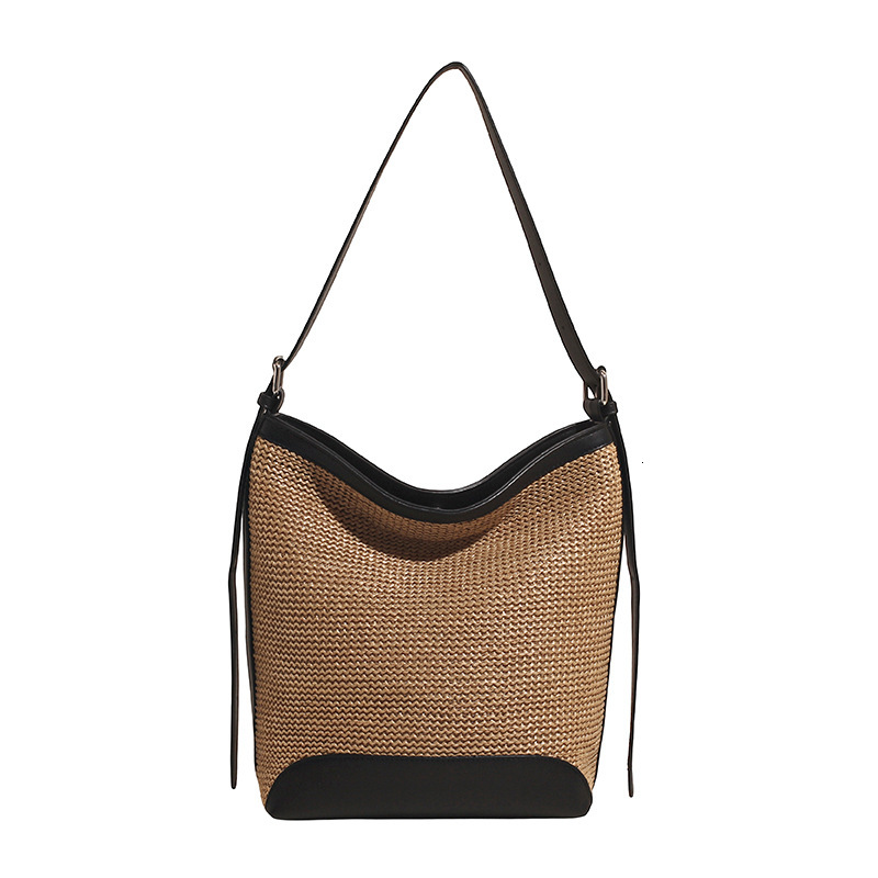 2025 Summer New Women s Handbag Summer New Korean Style Simple Woven Women s Shoulder Bag trend Large Capacity Armpit Bag Trendy Women s Crossbody Bag