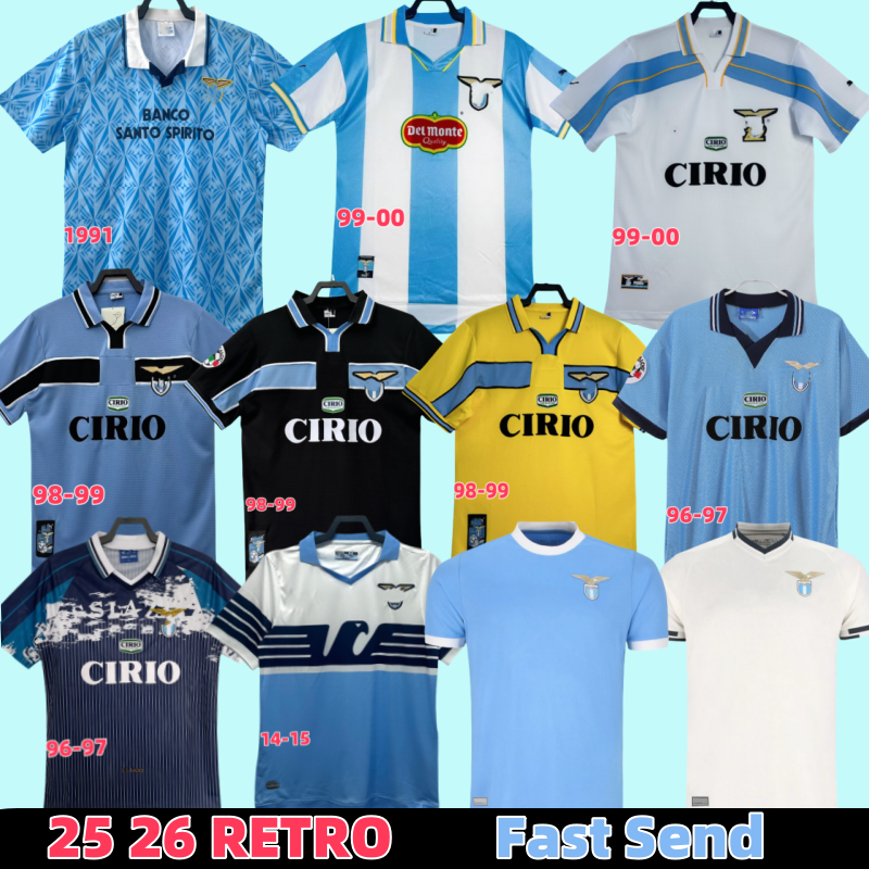 Fans 25 26 Lazio soccer Jersey RETRO men kids kit 2025 2026 MANCINI Zaccagni Pedro Guendouzi Gila MARUSIC Football Shirt