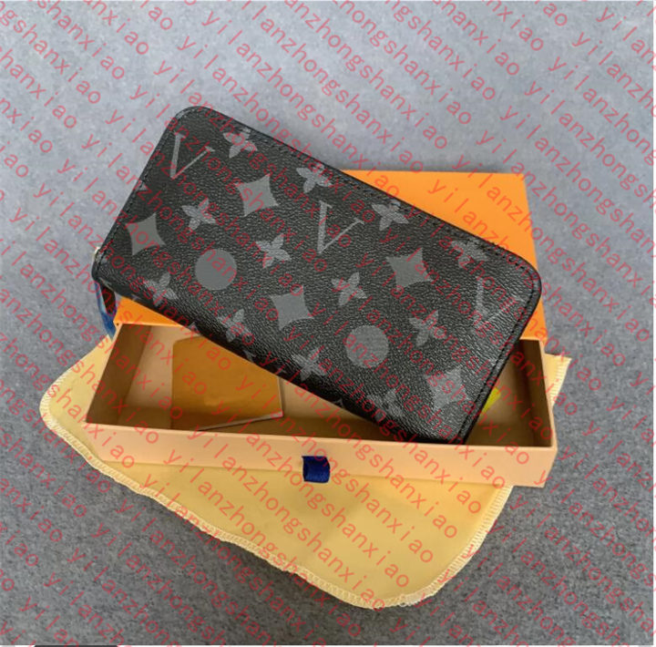 Classic Designers ZIPPY WALLET High Quality Soft Leather Mens Womens Iconic textured Fashion Long Zipper Wallets Coin Purse Card Case Holder