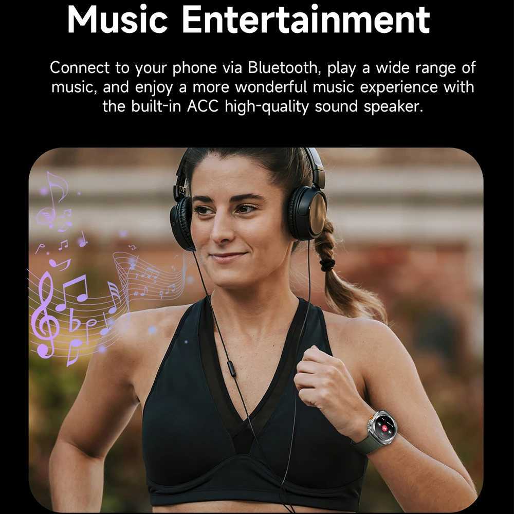 New Smart Watch 7 tra Smart Watch Men Health Monitoring Call 100+ Sports Mode IP68 Waterproof Smartwatch Wen 2025 Y250802