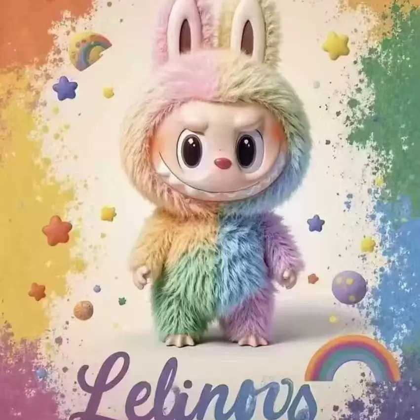 LABUBU Third Generation Blind Box Gift Plush Trendy Toy Doll Keychain L250802