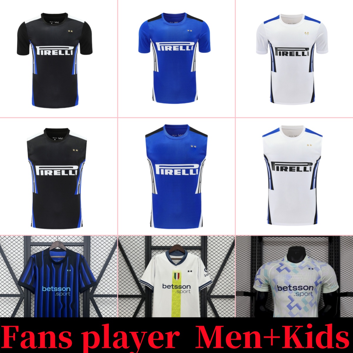 Inters Milan Maglia ROSSI LAUTARO Jerseys Kits 25 26 BARELLA FRATTESI THURAM DIMARCO ARNAUTOVIC CALHANOGLU 2025 2026 training Kids Football Shirts PAVARD HOME AWAY