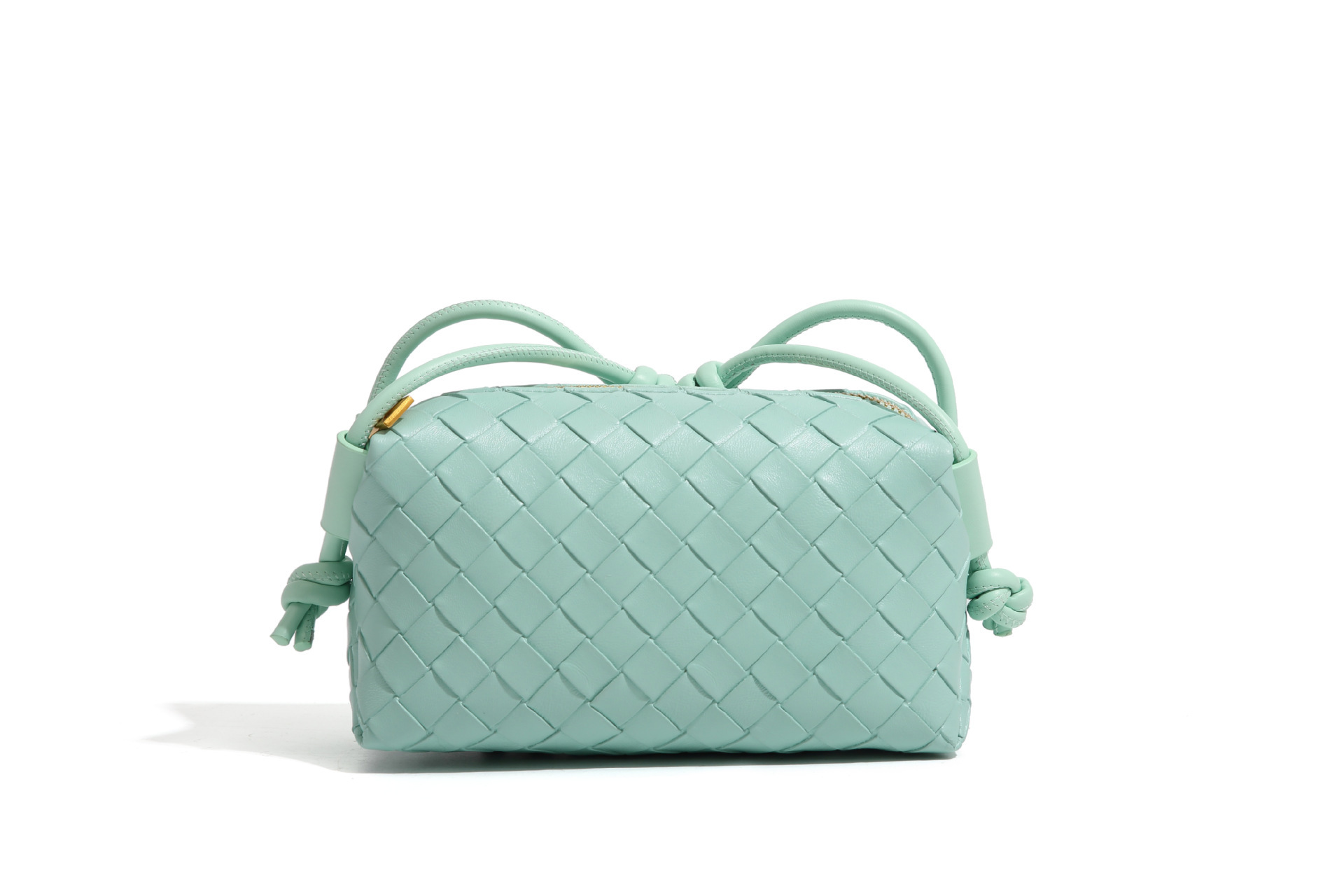 Woven Women's Handbags new Korean Style Exquisite Fashionable Small Square Bags Commuting Versatile Handheld and Shoulder Bags