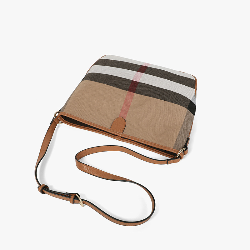 2025 Checked bags underarm bags large-capacity shopping bags handbags shoulder bags crossbody bags lightweight litchi-patterned women's bags with