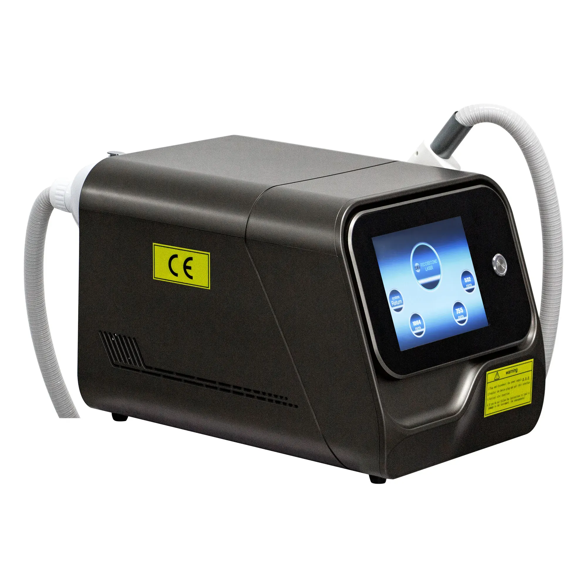 Portable Picosecond Tattoo Removal Laser-machine Permanent Painless Effetct Q-Switch ND Yag Micro Unisex For Salon Economic CE