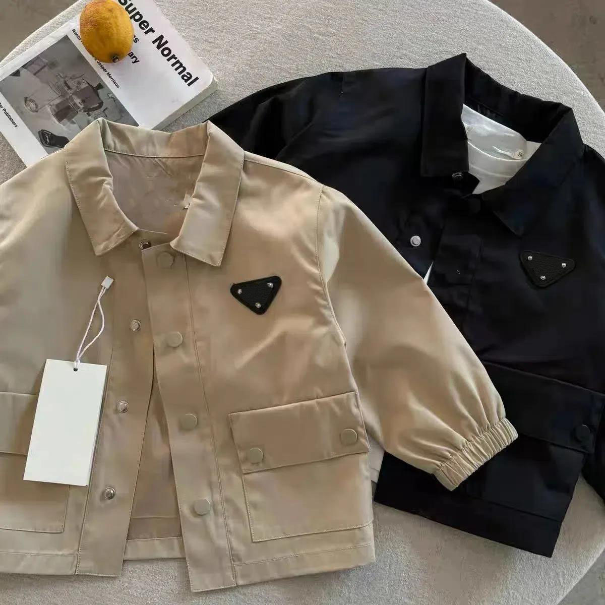 Triangle Designer Kids Cotton Coat Toddler Baby Boys Girl Outwear Fashion Winter Jacket New Childrens Clothes