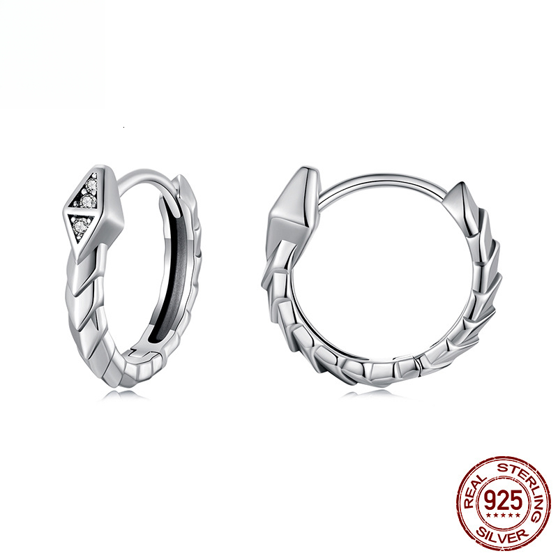 2025 New Designer Wedding Ring 925 Silver Retro Personality Zodiac Snake Birth Year Simple High-end Jewelry Set