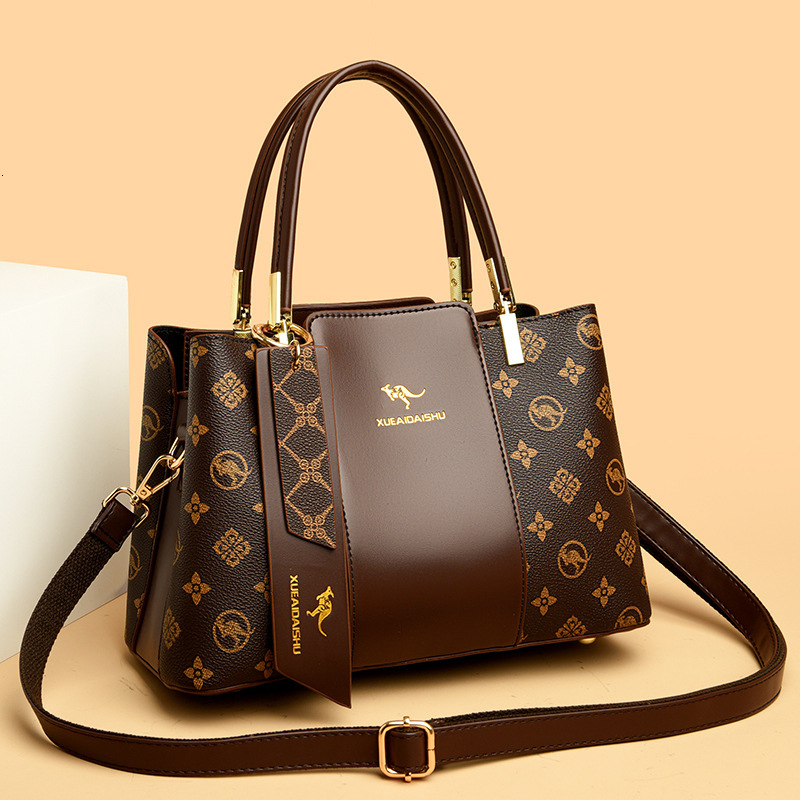 Luxury Contrasting Women's Business Handbag Free Shipping Designer New Minimalist Vintage Tote Bag Large Capacity Single Shoulder Crossbody Bag M