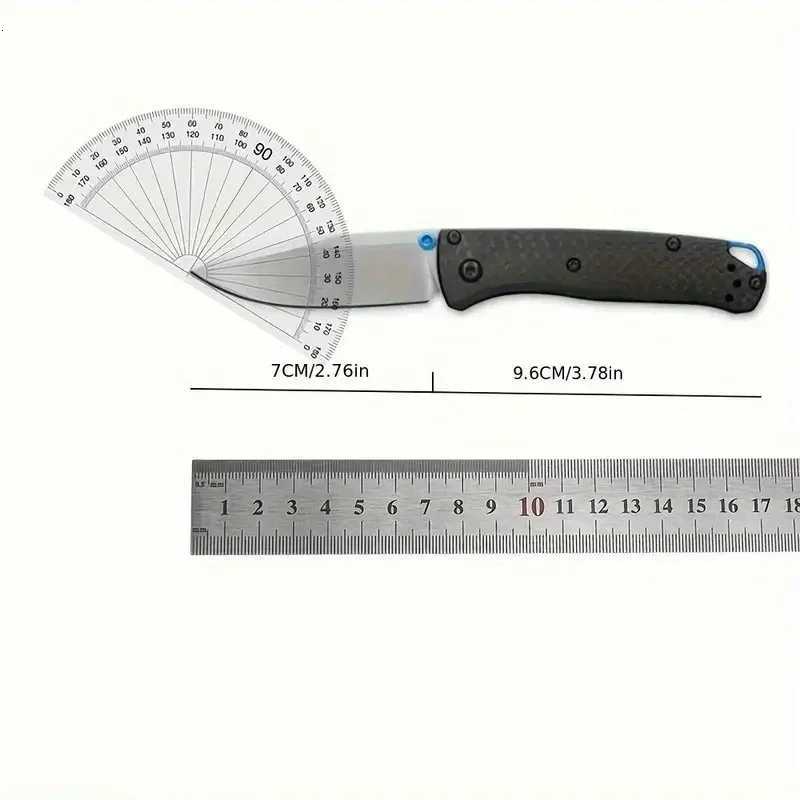 BM Bugout 535-3 533-3 Mini Folding Knife Carbon Fiber Handles Tactical Outdoor Hunting Survival Camping Multi Pocket EDC Tools S250802