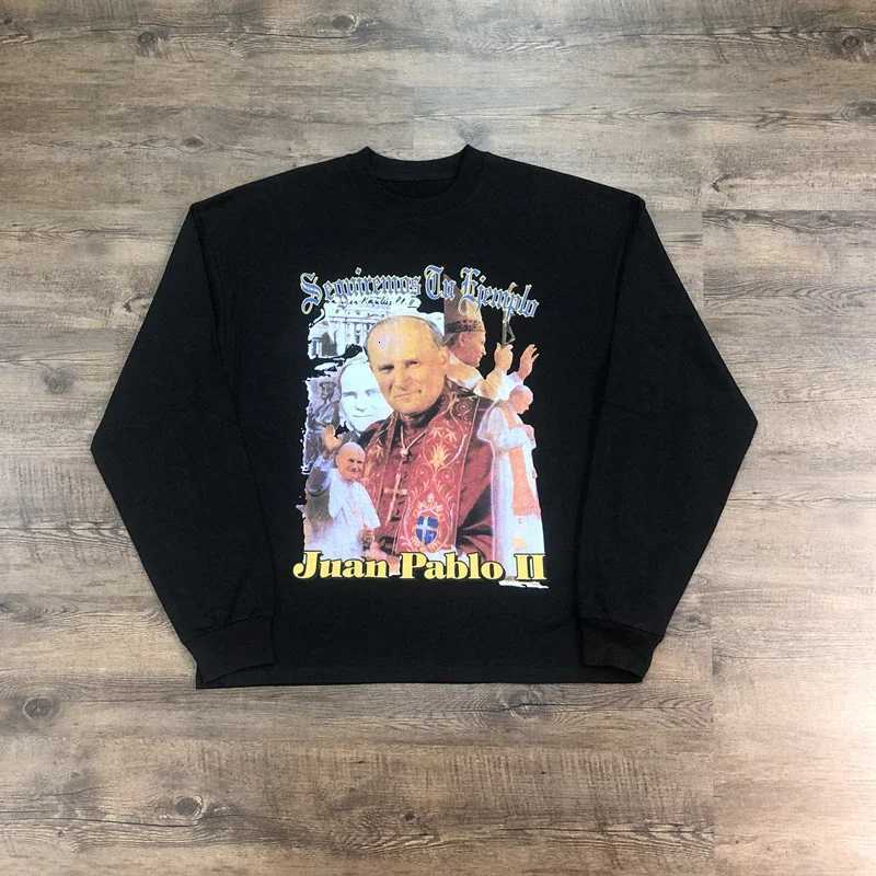 SAINT OF MICHAEL SEASON9 Fashion Best Quality Casual Loose Oversized Long Sleeve T-Shirts 100% Cotton Mens T-Shirt X250802