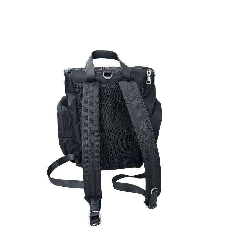 Designer Dog Small Dogs, Hold Up to 18 Lbs, Classic Inverted Triangle Metal Plate Pet Carrier Backpack with Breathable Mesh, Great for Travel Hiking F