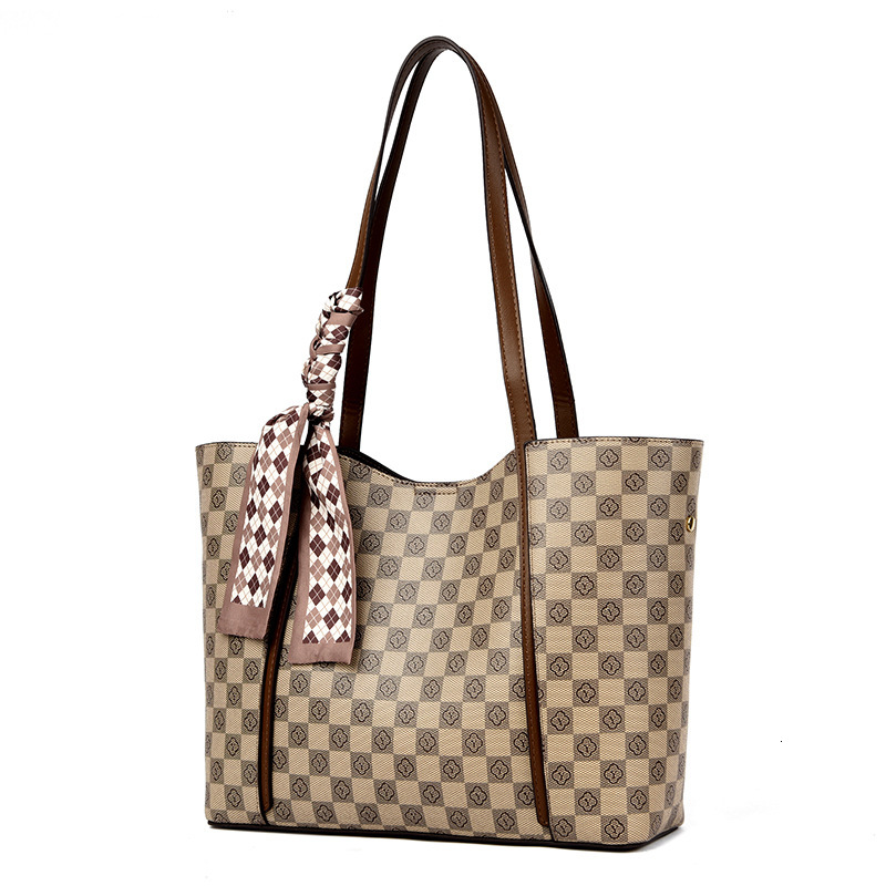Luxury Women's Work Handbag With Free Shipping Designer Fashion Vintage Single Shoulder Bag New Large Capacity Casual Shopping Bag Classic And Ve