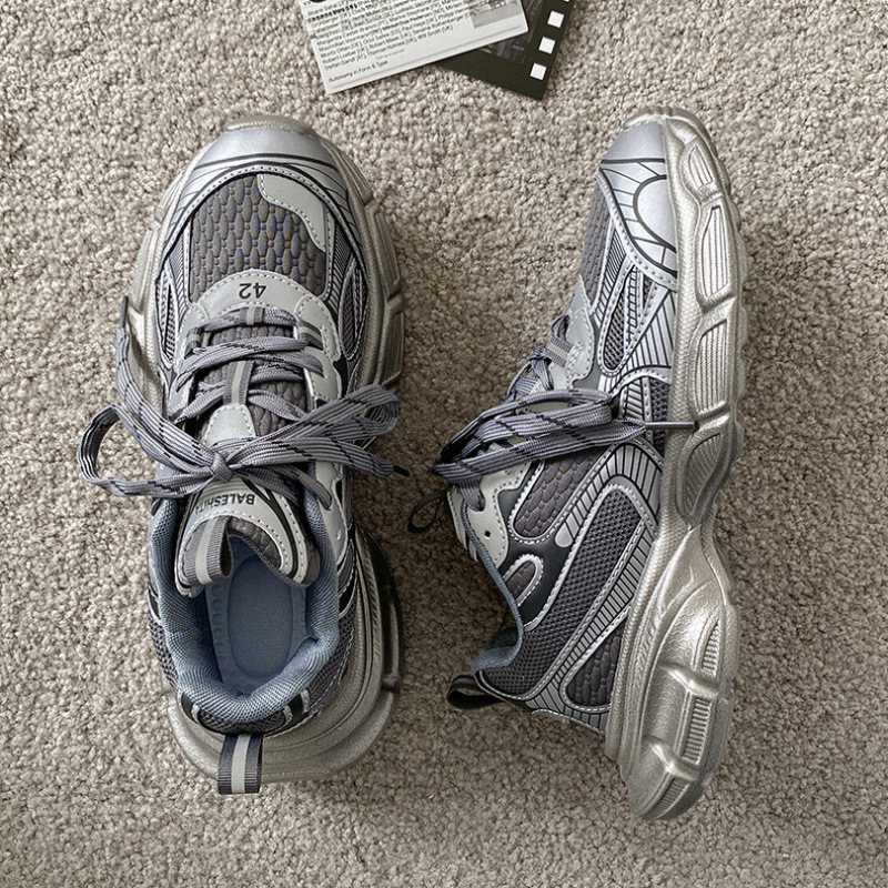 free shipping for designer Running Shoes Thick-soled height-increasing dad shoes high-end couple casual sports shoes