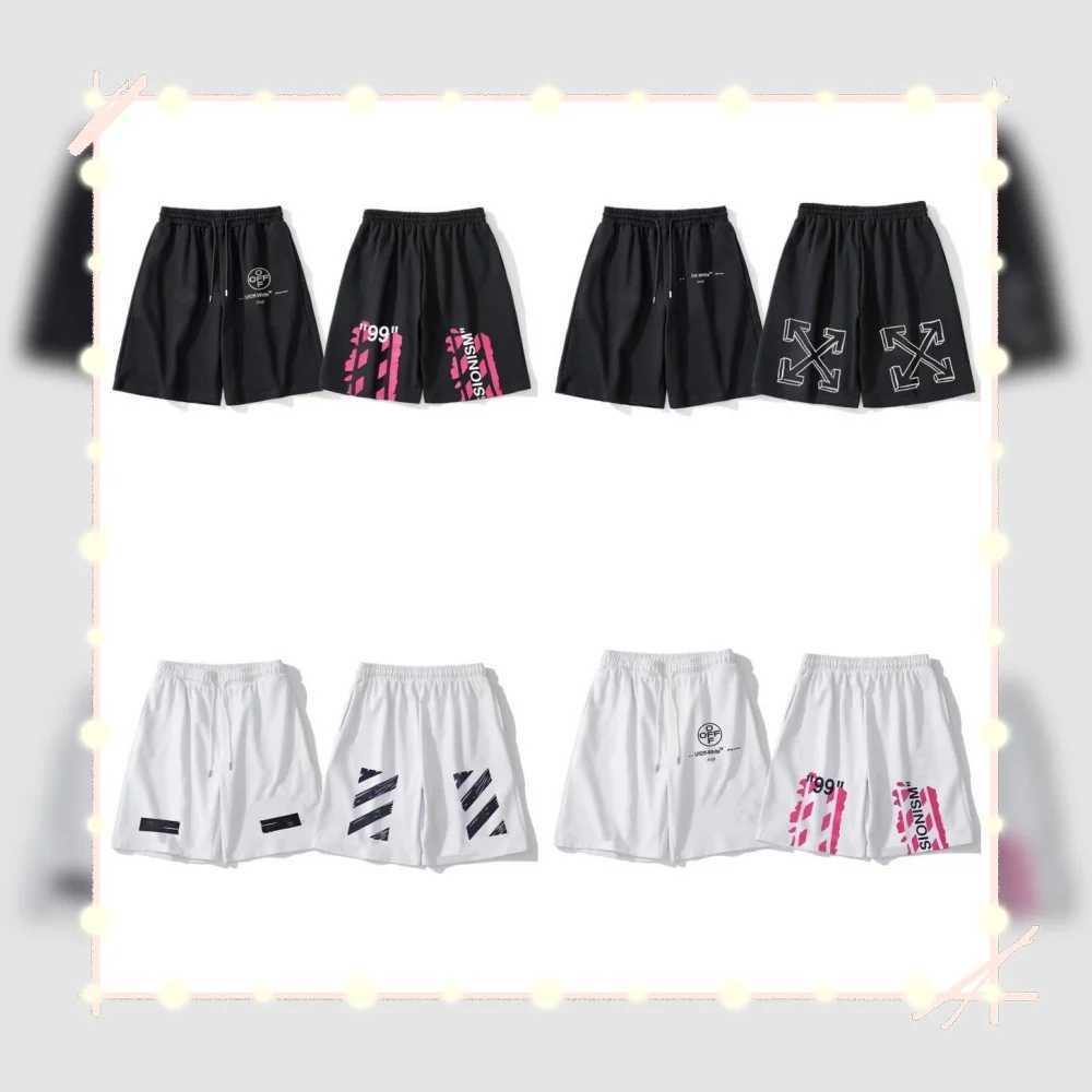 Off White Tn Mens Shorts Fashion Sports Breathable Adjustable Drawstring Summer Casual Wear Imported Environmental Moto 2025 L250729