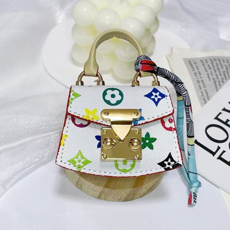 Luxury Designer Mini Creative Fan Bag Headphone Bag For Galaxy Buds Keychain Bag Fashionable Mini Bag coin Pocket
