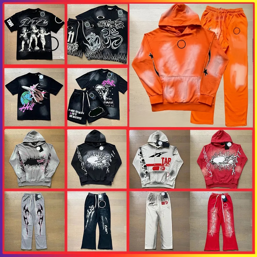 Designer Mens T Shirt Men Womens Shirts Summer Fashion clothes graphic shirt Mens short sleeve wash t loose round neck casua High Street Trendl t shirts High quality