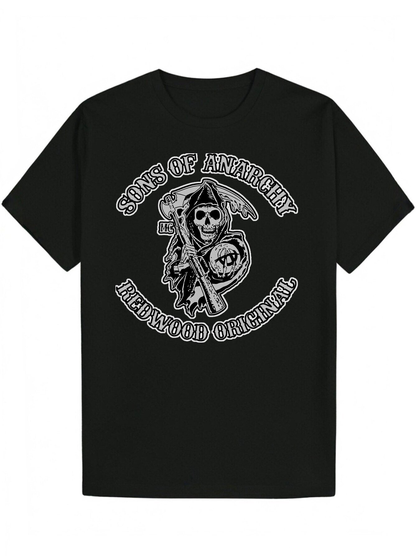 Funny Short Sleeve Graphic Fashion Print Summer Black T Shirt Series Essential Y K Anime Inappropriate Horror Dark Humor Band Theme Men s Gift e29a5