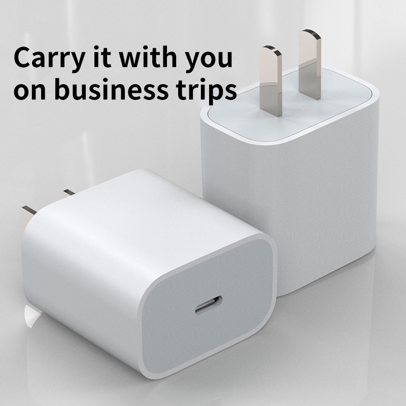 PD20W fast charger USB C power plug adapter for travel universal