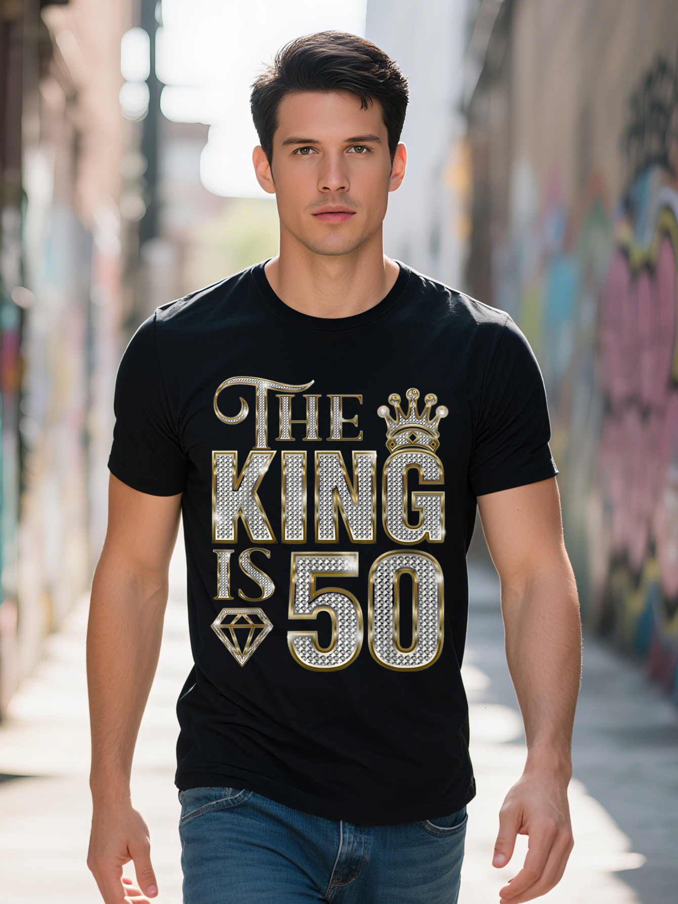 The King Is Th Birthday Crown Years Old T Shirt G