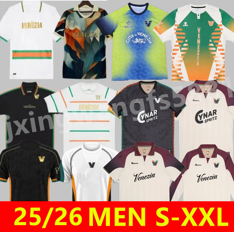 2024 2025 2026 Venezia Soccer Jerseys home Away Third 22 23 24 25 26 Football Shirts 3rd Adult Kit Uniforms