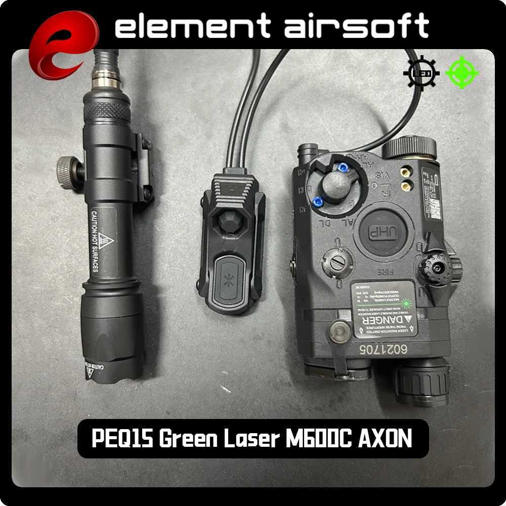 Element peq15 laser indicator PEQ 15 laser box M600C flashlight dual control rat tail M300 tactical flashlight Z250802
