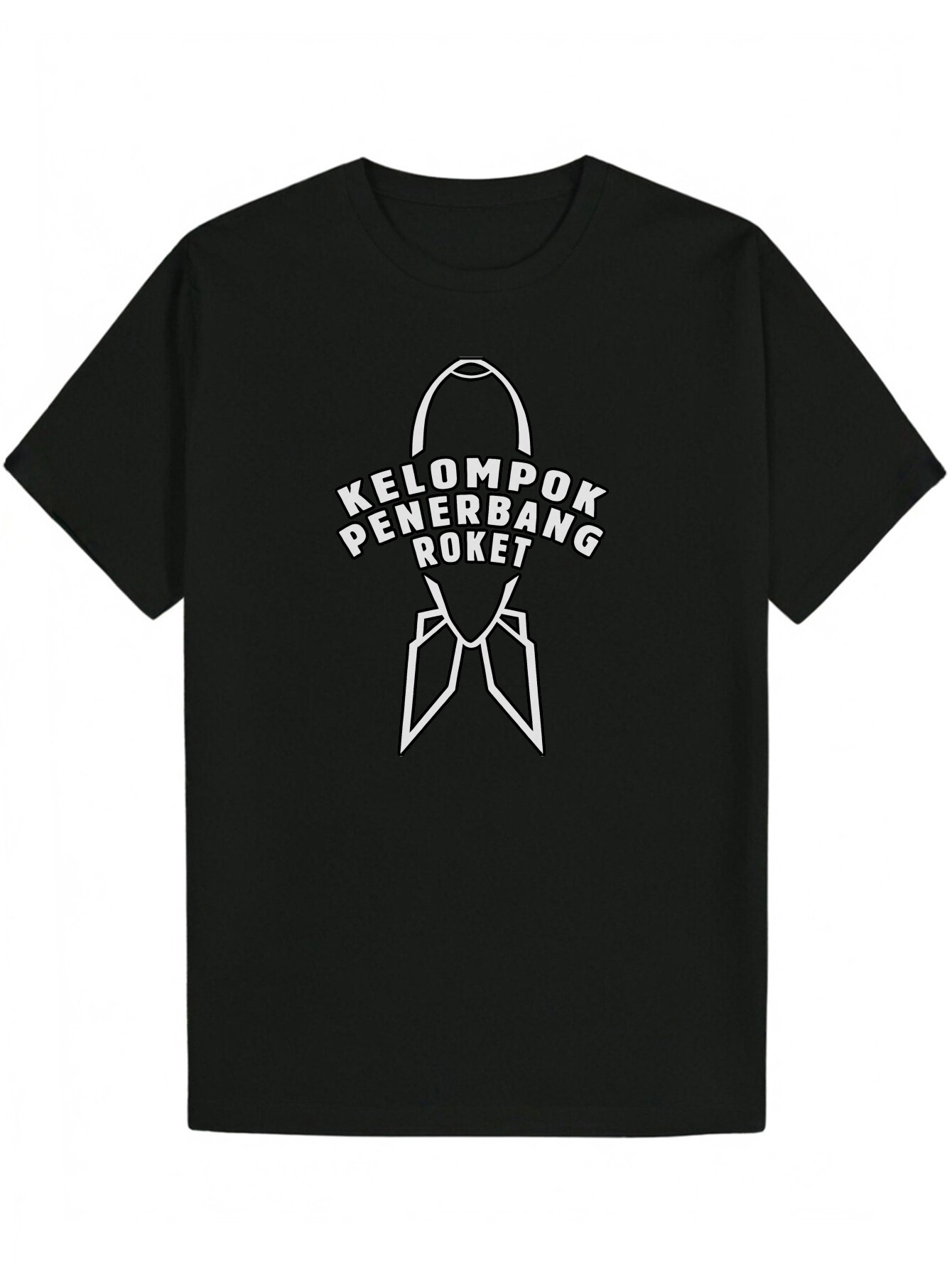 Men's Casual Round Neck Polyester T-Shirt with 'KELOMPOL GERK' Design, Summer Fashion Bow T-Shirt, Comfortable Clothing | Pattern T-shi