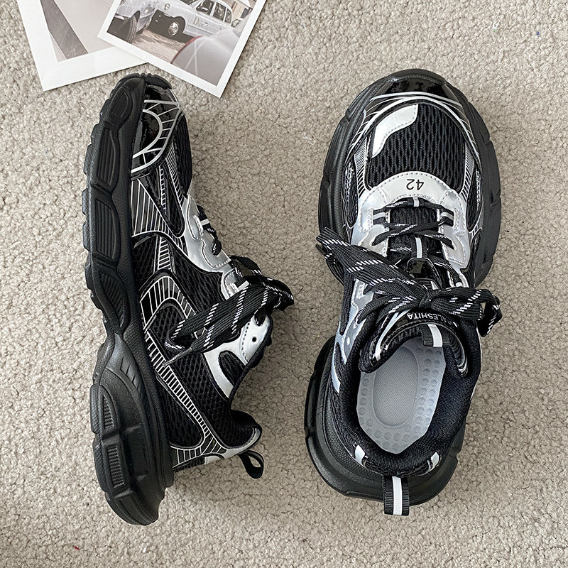 free shipping for designer Running Shoes Thick-soled height-increasing dad shoes high-end couple casual sports shoes