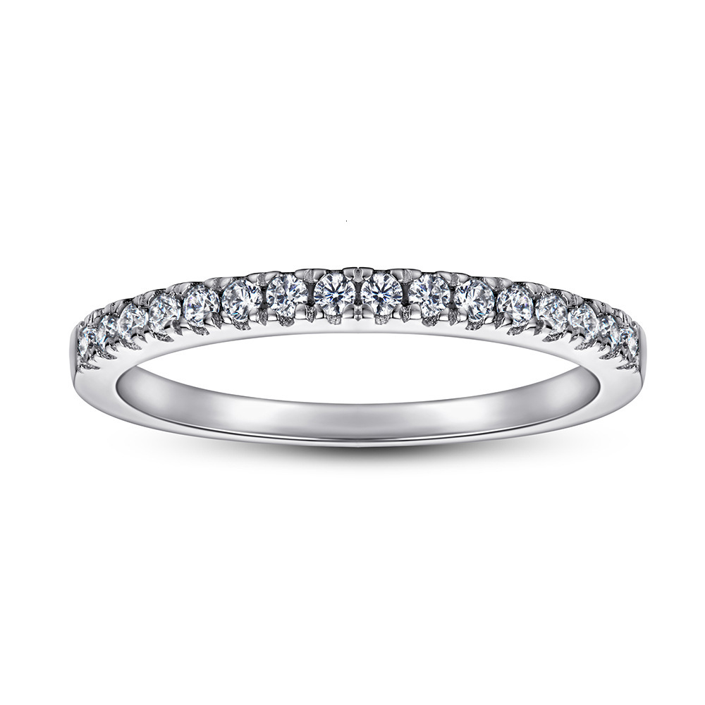 2025 New Vintage 925 Sterling Silver Ring Zircon Set For Women Designer Jewelry Wedding Ring Engagement And Wedding Ring Set