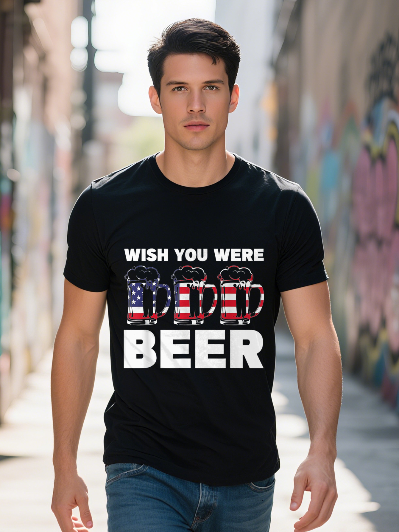 Men S T-shirt g Cotton You Were Vintage Craft Beer Home Brewing Brewery T-Shirt