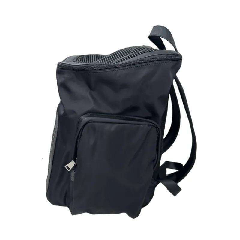 Designer Dog Small Dogs, Hold Up to 18 Lbs, Classic Inverted Triangle Metal Plate Pet Carrier Backpack with Breathable Mesh, Great for Travel Hiking F