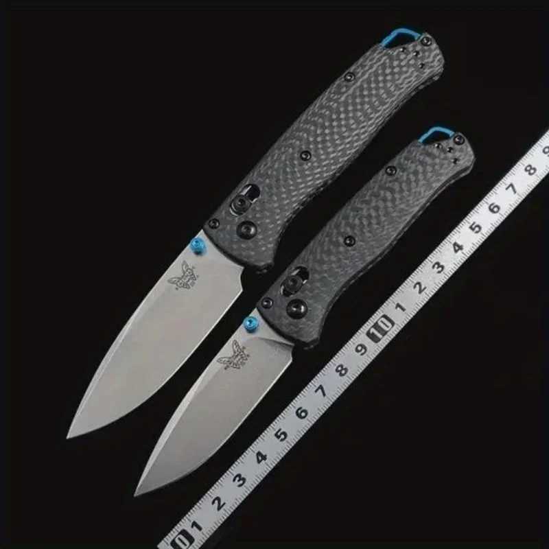 BM Bugout 535-3 533-3 Mini Folding Knife Carbon Fiber Handles Tactical Outdoor Hunting Survival Camping Multi Pocket EDC Tools S250802