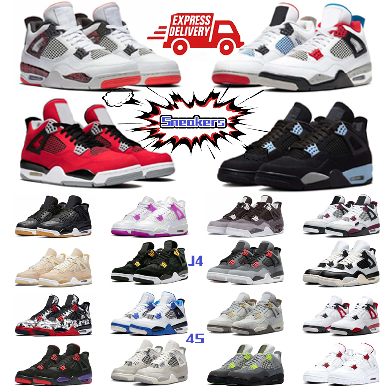 Men Women Sneakers Basketball Shoes Black Cats White Thunder Military Blue Bred Cool Grey Mens Outdoor Sports Trainers shoes