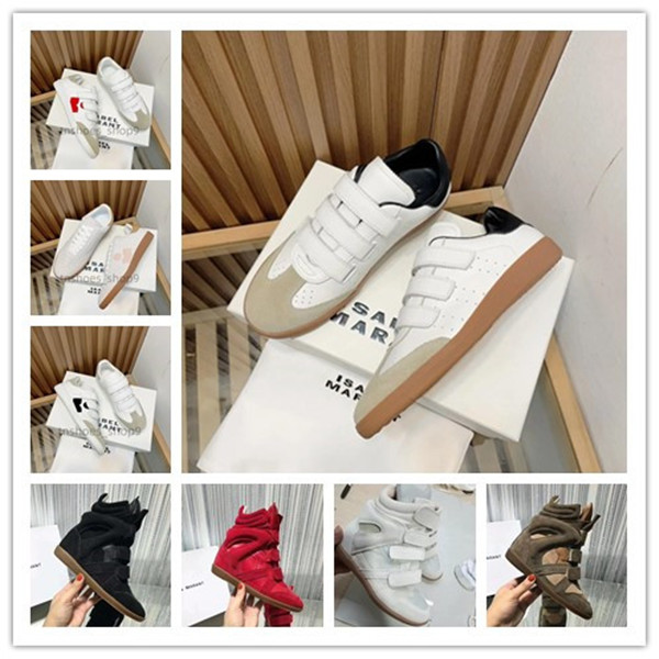 Sac luxe femme 10c Designer isabel balskee sneaker Womens Ankle boot isabelle Bekett suede leather Casual Platform shoe High Top Blue pink Run marrantshoes EUR35-42