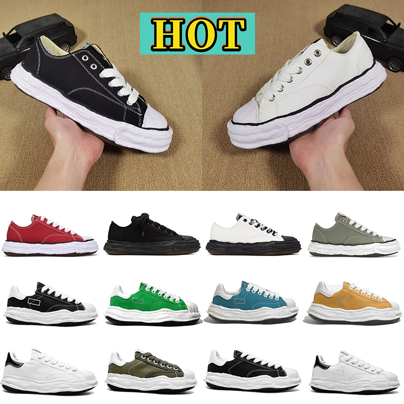 Designer shoes Peterson Mens platform Canvas sneaker 23 OG Sole low sneakers dissolving shoe womens Casual sneakers maisones miharas mens outdoor