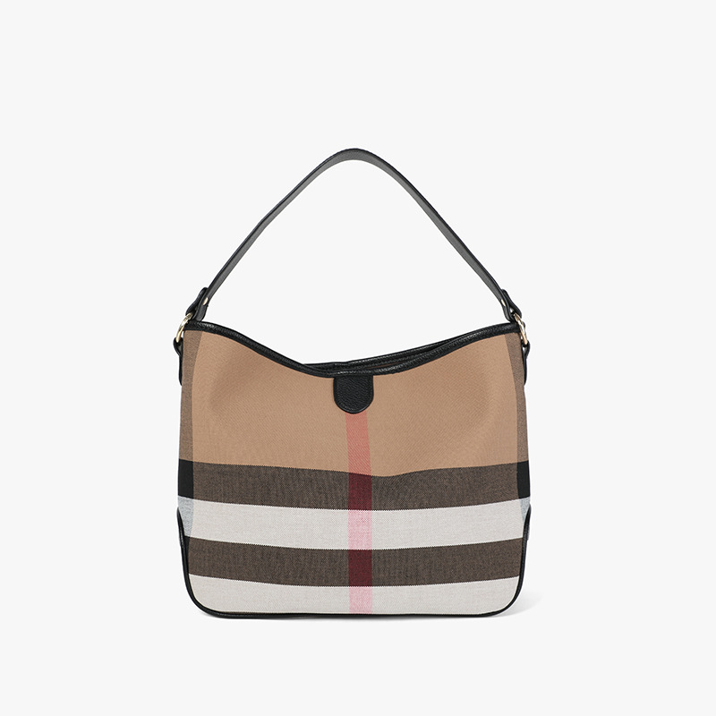 2025 Checked bags underarm bags large-capacity shopping bags handbags shoulder bags crossbody bags lightweight litchi-patterned women's bags with