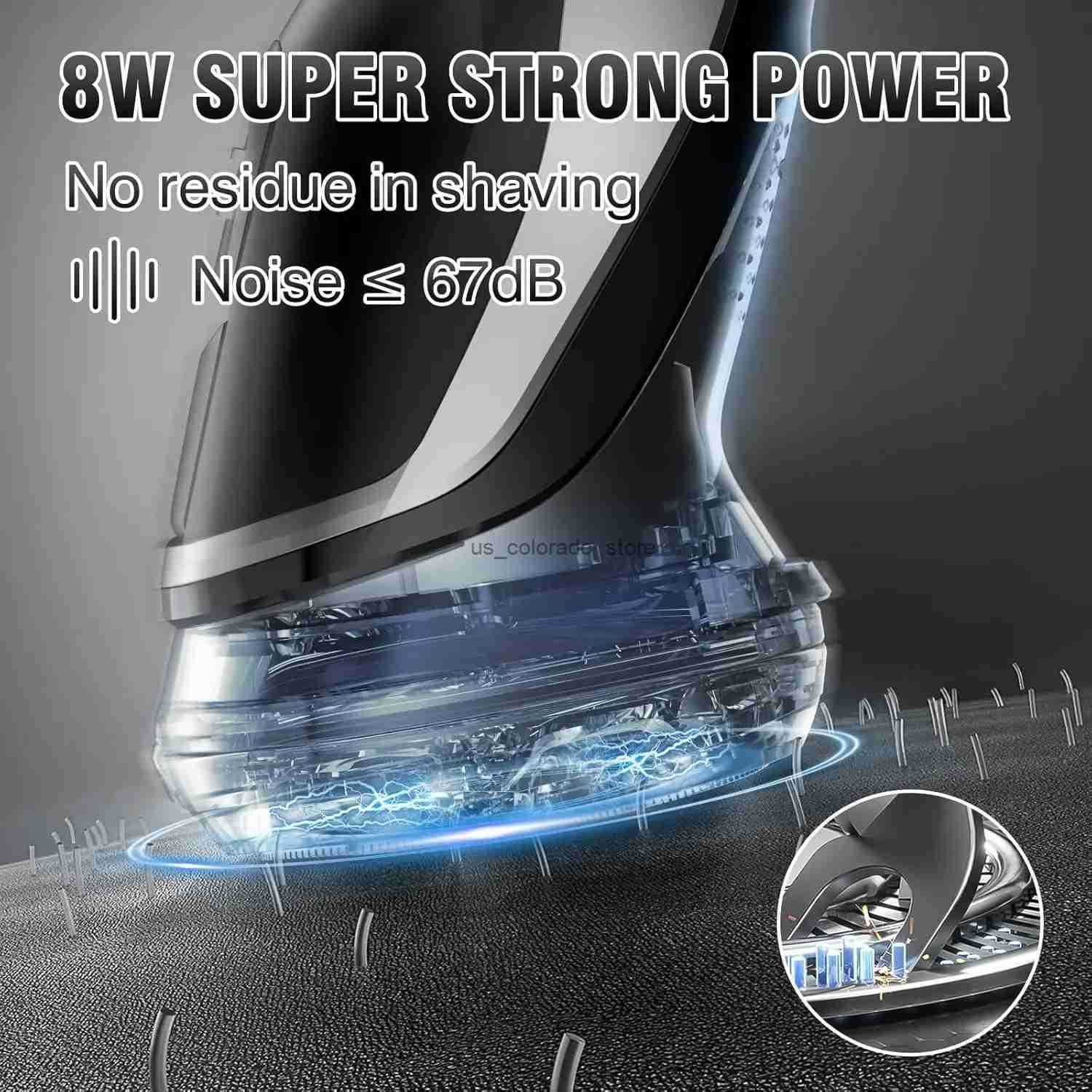SEJOY Electric Shavers for Men Cordless Razor Hair Trimmer Waterproof IPX7 Travel Hairber Shaving Machine Home Appliances Z250802