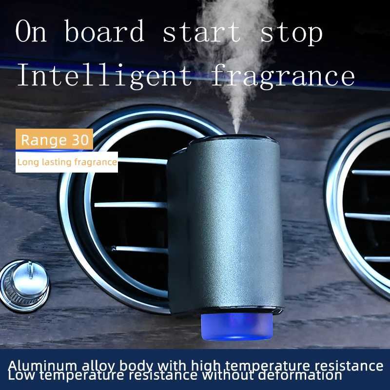 Smart Car Air Freshener Diffuser Three Adjustable Modes Intelligent Car Aroma Diffuser with 3pcs Essential OilXJ250801