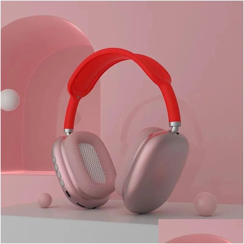 Headphones Earphones Max Toplevel P9 Pro Wireless Bluetooth Stereo Hifi Super Bass Headset Noise Cancelling Drop Delivery Electronic Otuzu