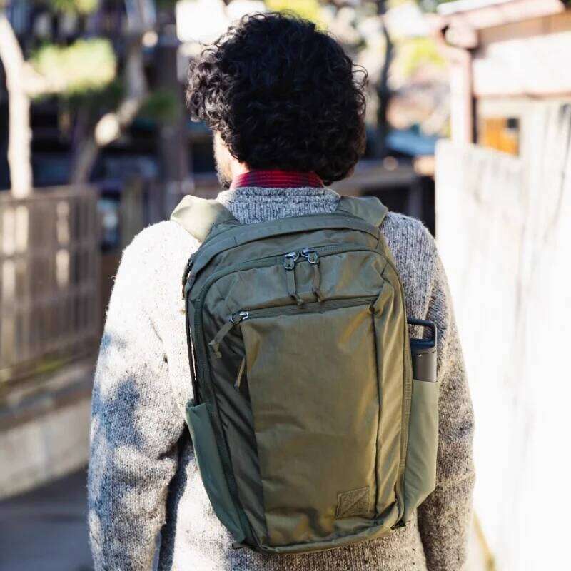 Durable Multi Pocket Outdoor Daypack Men Large Capacity Business Travel Commute Hiking Waterproof Laptop Backpack Unisex