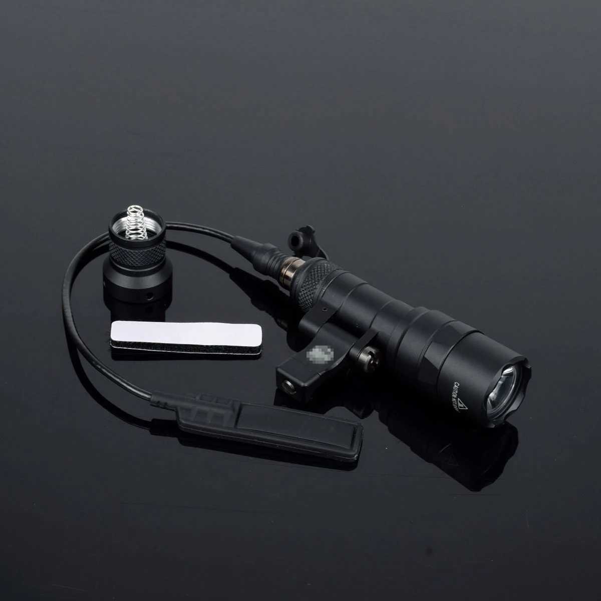 Tactical M300 M340C M340 Weapon Offset Mount Gun Scout Light Weapon Rifle Hunting Flashlight Adjustable Fit Picatinny 20mm Rail Z250802