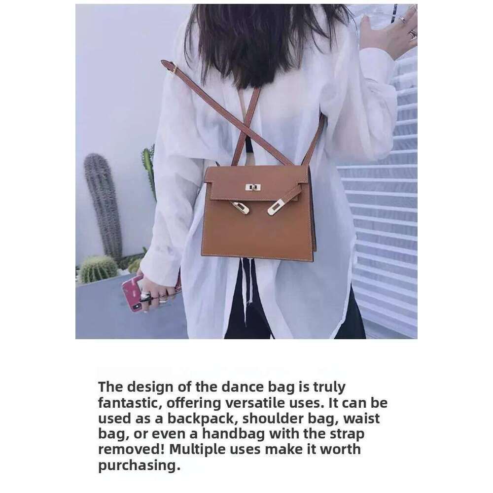 Genuine Leather Dancing Swift Cowhide Double oulder Various Ways to Wear High-End Feelings Danse Bagluxury bag tote bag