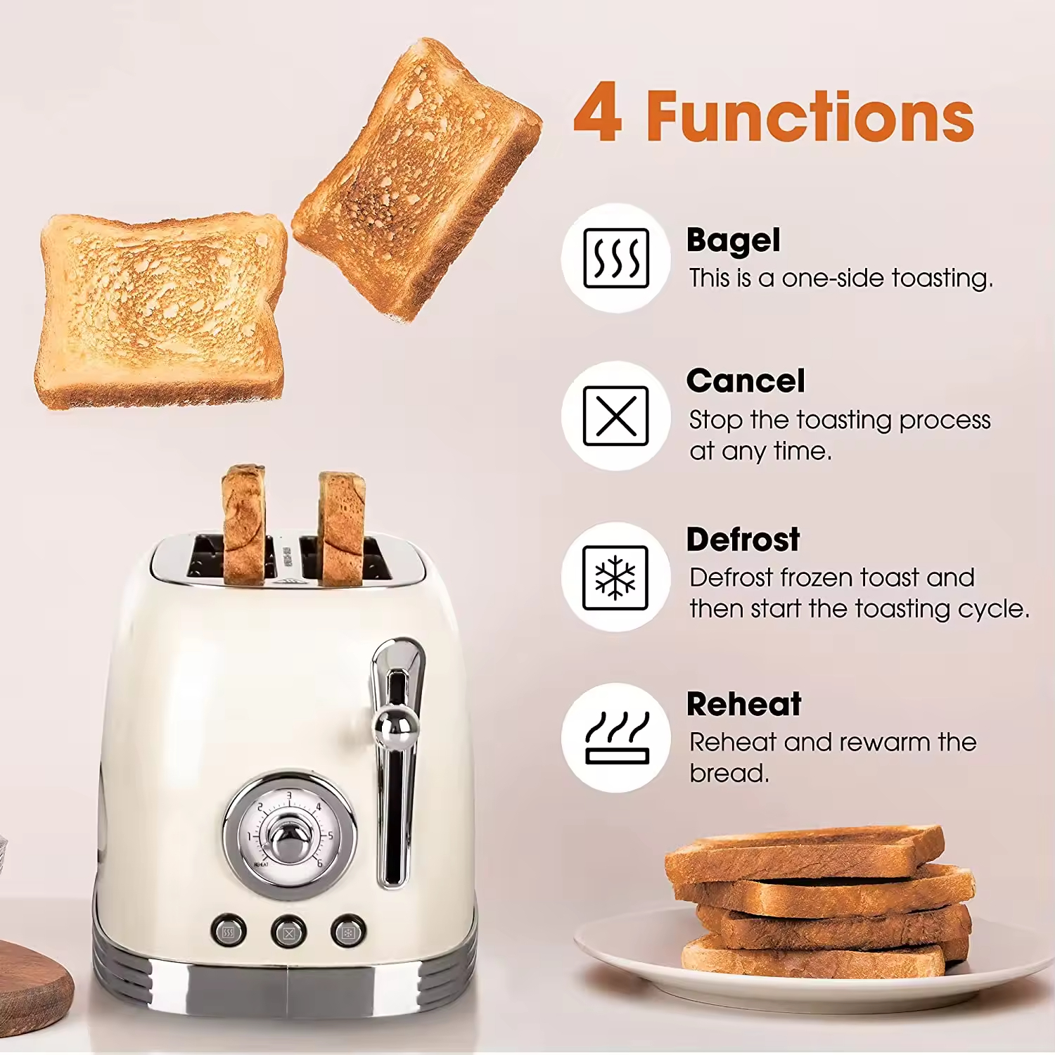 electric bread maker 815W electric sandwich toaster 2 slice toaster bread toaster household small kitchen appliances stainless steel commercial grill 