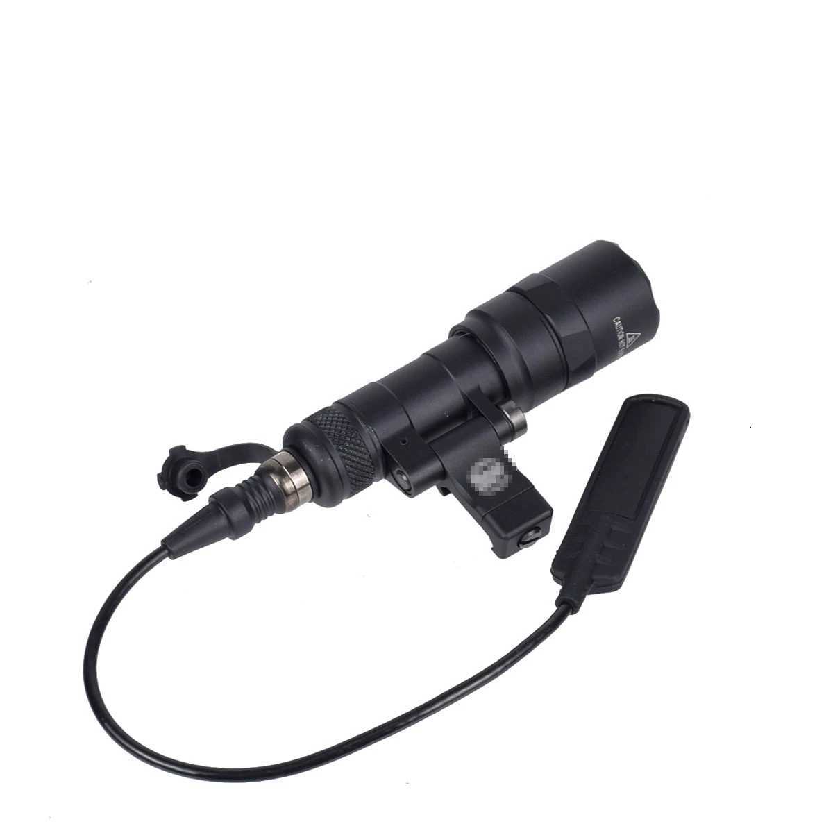 Tactical M300 M340C M340 Weapon Offset Mount Gun Scout Light Weapon Rifle Hunting Flashlight Adjustable Fit Picatinny 20mm Rail Z250802