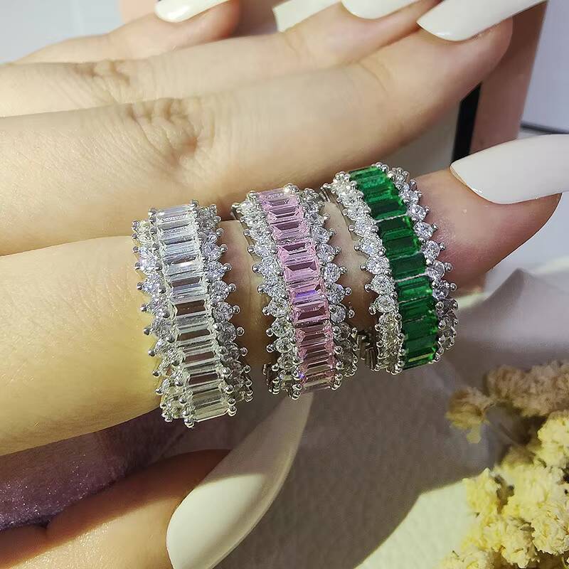 Custom 1 2 3 Ct GRA VVs Moissanite Engagement Ring Solid Gold 925 Sterling Silver for Women Men Luxury Jewelry