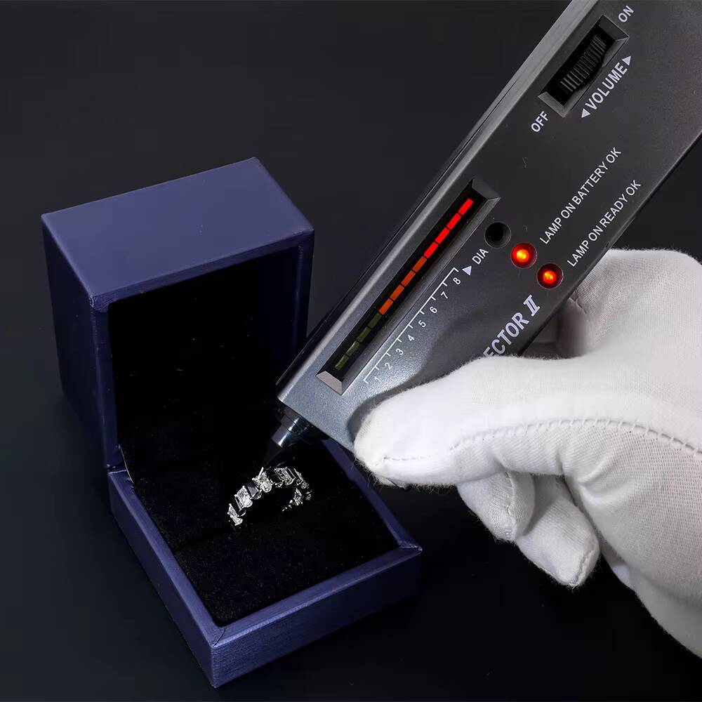 Men Women Hip Hop Real 9k White Gold Emerald Cut Shape Black white Gra Vvs Mossanite Moissanite Iced Out Tennis Eternity Ring