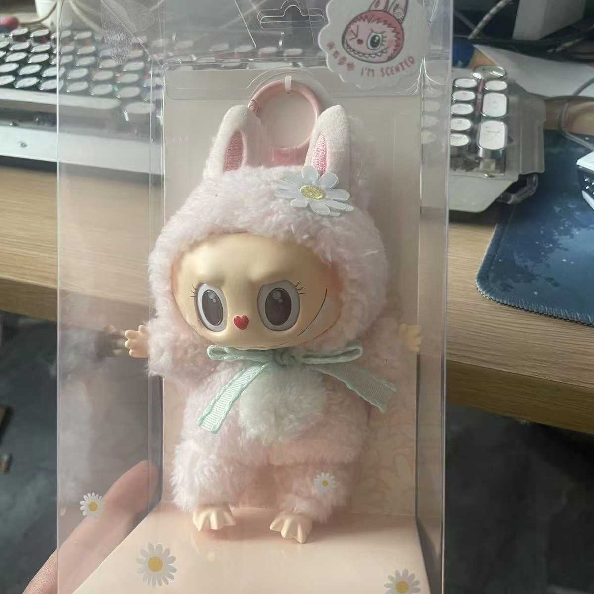 Bubble Mart LABUBU Blind Box Rubble Mermaid Plush Doll Singapore Limited Edition Merlion Pendant L250802