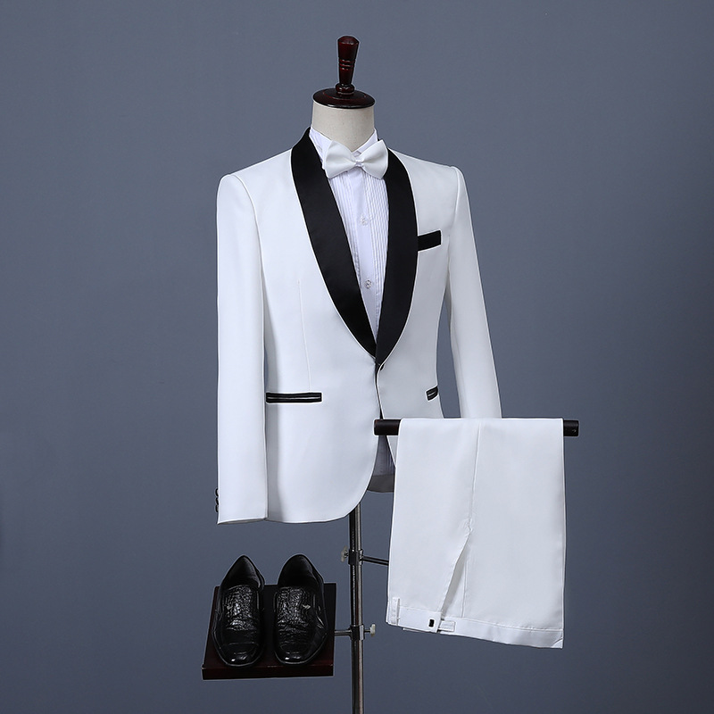 157 Professional Formal Suit Set for Groomsmen - Elegant Wedding Attire