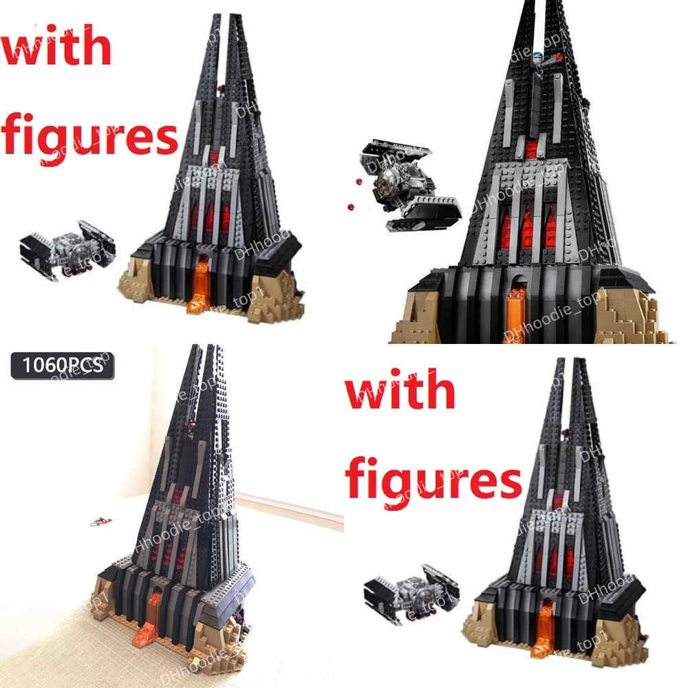 1090pcs Star Battle Darth House Vader Castle Space TIE Fighter 11425 Model Building Block Toy Compatible With 75251 T250630S7N9 1090pcs Star Battle Darth House Vader Castle Space TIE Fighter 11425 Model Building Block Toy Compatible With 75251 T250630S7N9